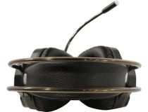 Наушники с микрофоном OKLICK GMNG HS-L510G Black (шнур 2.2м, с регулятором громкости)  1562533 