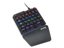 Клавиатура OKLICK 707GK Black USB 35КЛ, подсветка клавиш  1684803 