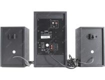 Колонки SVEN SPS-820 Black (2x10W +Subwoofer 18W, дерево)