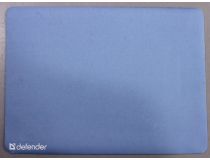 Defender 50709 Тонкий коврик для ноутбука с микрофибровым покрытием, 300x225x1.2мм