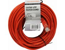Patch Cord UTP кат.5e 15м, красный