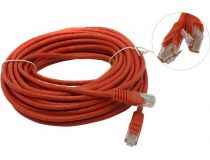 Patch Cord UTP кат.5e 10м, красный