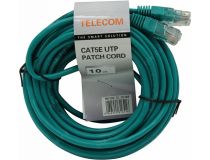 Patch Cord UTP кат.5e 10м, зелёный