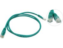 Patch Cord UTP кат.5e 1м, зелёный