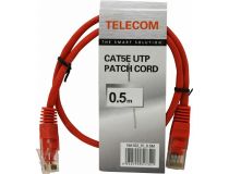 Patch Cord UTP кат.5e 0.5м, красный
