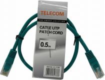 Patch Cord UTP кат.5e 0.5м, зелёный