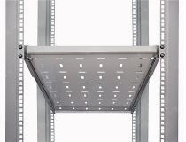 NT/C3Solutions SSl580G/C3.SH0508 Полка 19 выдвижная с направляющими, серая L=580 мм, перфорированная