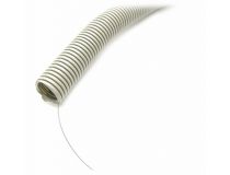 Гофрир. трубка для проводки D32 мм с протяжкой (25 м)