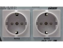 Стабилизатор Powerman AVS 2000 P (вх.110-260V, вых.220V ± 8%, 2000VA, 2 розетки Euro)