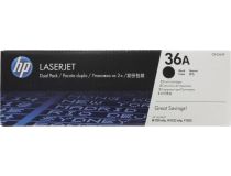 Картридж HP CB436AD/AF (№36A) BLACK Dual Pack для HP LJ P1505/M1522/M1120