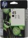 Картридж HP 51645AE/A (№45) Black для DJ 1125c/1180c/1220C/612(2/7)/9300,PhSm P1(0/1)00/1218,OJ G55(повыш.ёмкости)