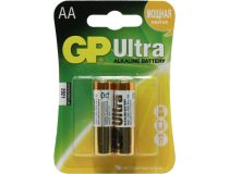 GP Ultra 15AU(EBC)-CR2/15AUA21-2CRSBC2 (LR6) Size AA, щелочной (alkaline) уп. 2 шт 