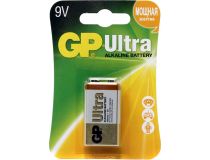 GP Ultra/Super 1604AU/1604A-CR1/1604AA21 (6LR61) 9V, щелочной (alkaline), типа Крона 