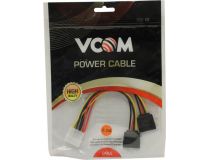 VCOM VPW7572 Переходник питания SATA-устройств (1big - 2SATA)