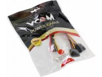 VCOM VPW7572 Переходник питания SATA-устройств (1big - 2SATA)