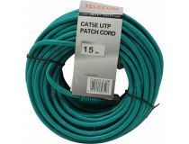 Patch Cord UTP кат.5e 15м, зелёный