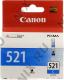 Чернильница Canon CLI-521C Cyan для PIXMA IP3600/4600, MP540/620/630/980