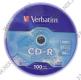 CD-R Verbatim  700Mb 52x sp. уп.100 шт  на шпинделе 43411/43430 