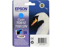 Картридж T0812 T08124A / T11124A Cyan для EPS ST Photo R270/290/390, RX590/610/690 (повышенной ёмкости)