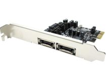 STLab A-341 (RTL) PCI-Ex1, SATA-II 300, 2port-ext, 2port-int, RAID