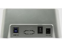 AgeStar 3UBT2(6G)-Silver SATA Docking Station (для внешнего подключения 3.5 /2.5 SATA устройств, USB3.0)