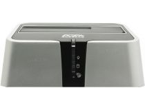 AgeStar 3UBT2(6G)-Silver SATA Docking Station (для внешнего подключения 3.5 /2.5 SATA устройств, USB3.0)