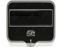 AgeStar 3UBT2(6G)-Silver SATA Docking Station (для внешнего подключения 3.5 /2.5 SATA устройств, USB3.0)