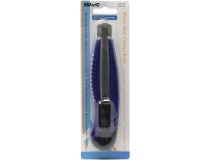 3713    Нож канцелярский мощный, с 2-мя запасными лезвиями (цена за 1шт, в уп-ке 1шт)