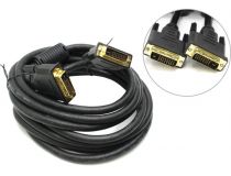 VCOM VDV6300-3м Кабель монитор - SVGA card DVI-D (25M -25M) 3м 2 фильтра