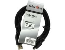 Telecom Кабель USB 2.0 AM-- mini-B 5P 1.8м