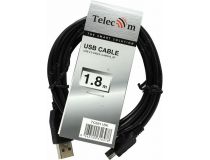 Telecom Кабель USB 2.0 AM-- mini-B 5P 1.8м