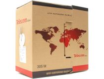 Кабель UTP 4 пары  бухта 305м  Telecom Ultra TUS44040E 