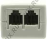 D-Link DSL-30CF  ADSL Splitter (AnnexA, вход 1xRJ-12 выход 2xRJ-12 ADSL+аналоговый телефон)