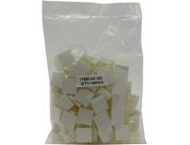 Самокл. площадка для крепления стяжек, 20х20 мм,уп-ка 100шт