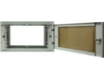 NT WALLBOX 6-63 G Шкаф 19 настенный, серый 6U 600x350, дверь стекло-металл