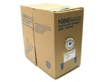 Кабель UTP 4 пары кат.6  бухта 305м NeoMax NM10601 