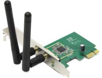ASUS PCE-N15 Wireless N PCI-E Adapter (802.11n, PCI-Ex1, 300Mbps)