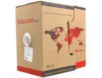 Кабель FTP 4 пары кат.5e бухта 305м  Telecom Ultra TFS44050E 