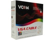 VCOM Кабель монитор - SVGA card (15M -15M) 20м 2 фильтра