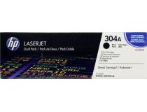 Картридж HP CC530AD (№304A) Dual Pack Black для HP Color LaserJet CP2025, CM2320mfp