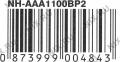 Аккумулятор Camelion NH-AAA1100BP2 (1.2V, 1100mAh) NiMH, Size  AAA  уп. 2 шт 