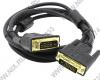 Кабель монитор - SVGA card DVI-D (25M -25M) 1.8/2м 2 фильтра