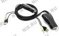 D-Link KVM-221 2-Port USB KVM Switch (клавиатураUSB+мышьUSB+VGA15pin+Audio, проводной ПДУ, кабели несъемные)