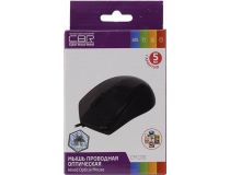 CBR Classic Optical Mouse CM100 Black (RTL) USB 3but+Roll