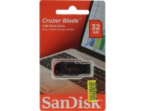 SanDisk Cruzer Blade SDCZ50-032G-B35 USB2.0 Flash Drive 32Gb (RTL)