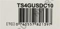 Transcend TS4GUSDC10  microSDHC 4Gb Class10