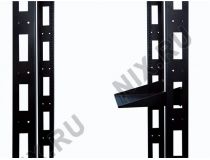 NT SC300 B Полка 19 консольная, чёрная L=300 мм, перфорированная, 2U