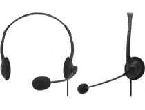 Наушники с микрофоном Dialog M-201A (шнур 2.2м, с регулятором громкости)