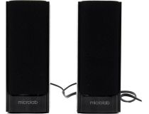 Колонки Microlab B-56 чёрный (2x1.5W, дерево, питание от USB,ПДУ проводной)