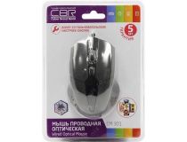 CBR Mouse CM301 Grey (RTL) USB 6but+Roll